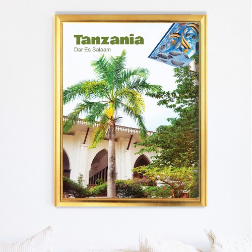 Tanzania East Africa Dar Es Salaam Wall Art Poster