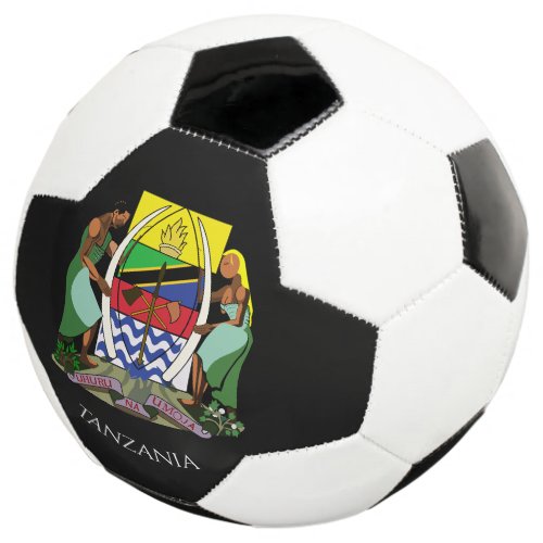 tanzania emblem soccer ball