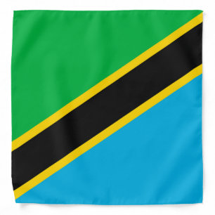 Tanzania flag bandana