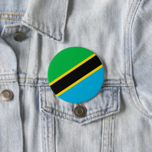 Tanzania flag button