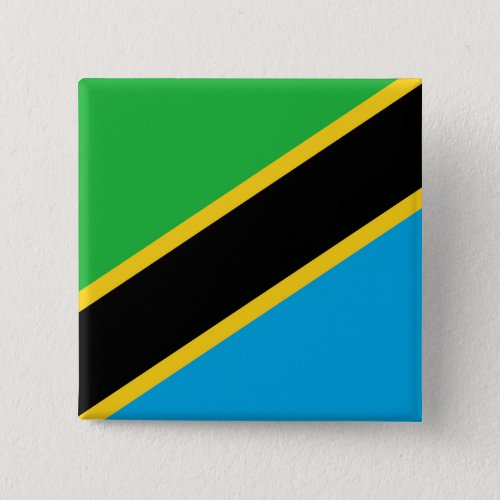 Tanzania Flag Button