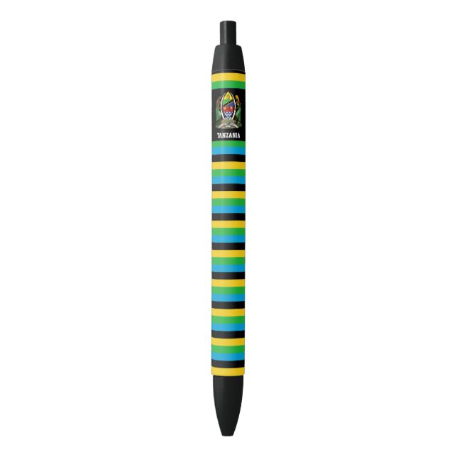 Tanzania Flag Cute Patriotic Pen (Front Vertical)