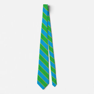 Tanzania Flag Elegant Patriotic Neck Tie