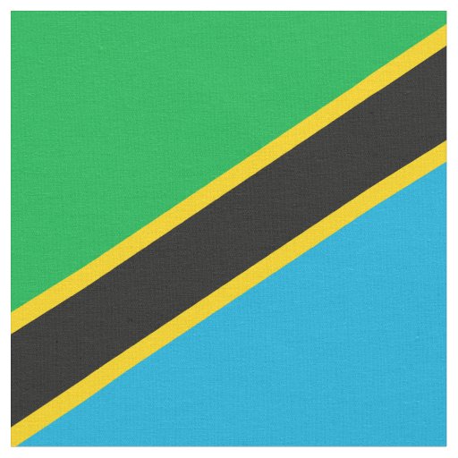 Tanzania flag fabric