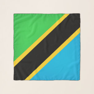 Tanzania Flag Fashion Scarf
