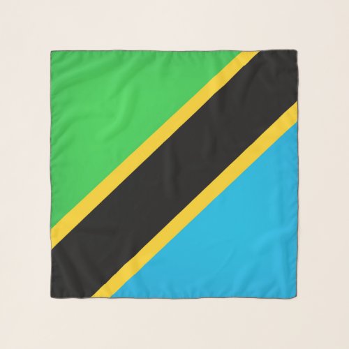 Tanzania Flag Fashion Scarf