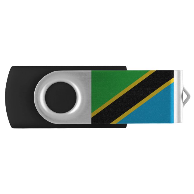 Tanzania Flag Flash Drive (Front)