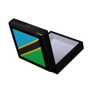 Tanzania flag gift box