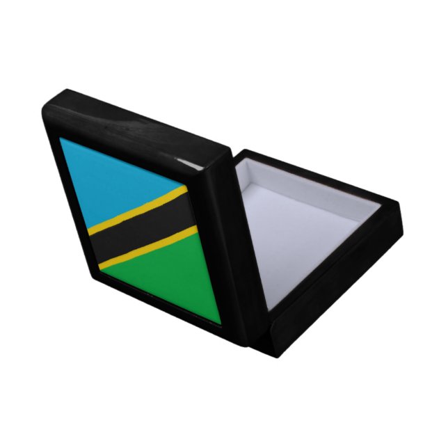 Tanzania flag gift box (Back Open)
