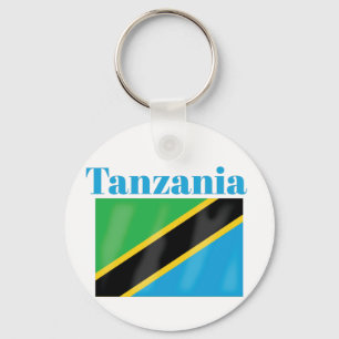 Tanzania Flag Keychain