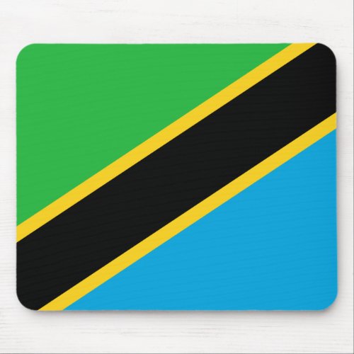 Tanzania Flag Mouse Pad