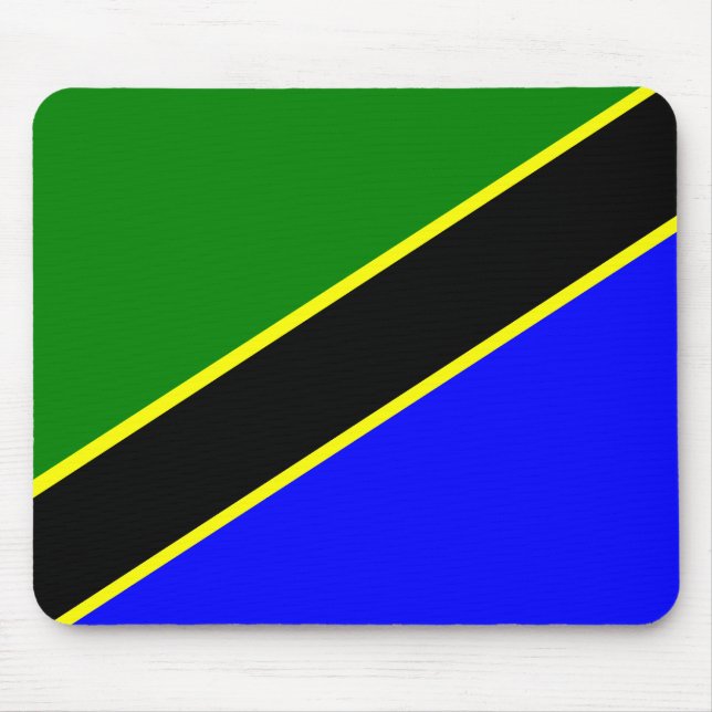 Tanzania Flag Mouse Pad (Front)