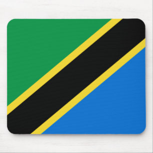 Tanzania Flag Mousepad
