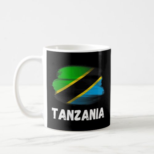 Tanzania Flag Pride Retro Tanzanian Flag Family Ma Coffee Mug