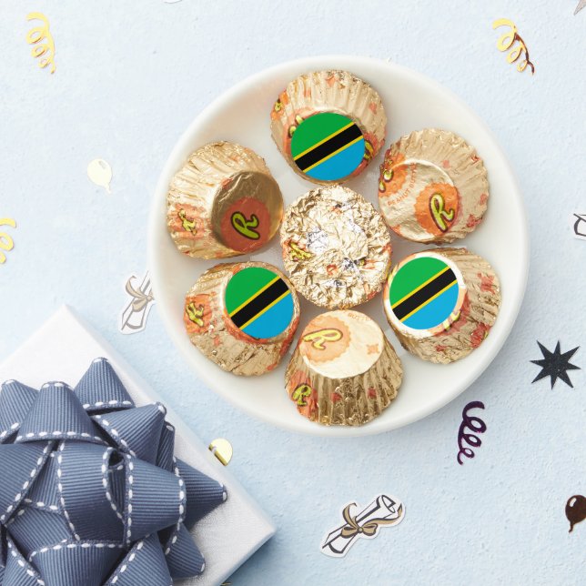 Tanzania flag reese's peanut butter cups (Party)