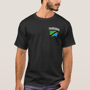 TANZANIA Flag Sport Competition Proud Vacation Sou T-Shirt