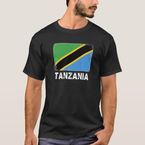 Tanzania Flag  Support Tanzanian People Women Men T_Shirt