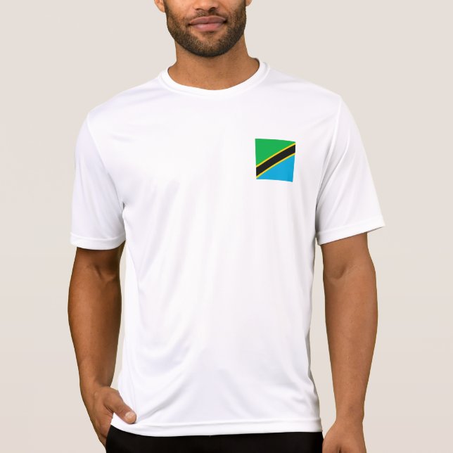 Tanzania flag T-Shirt (Front)