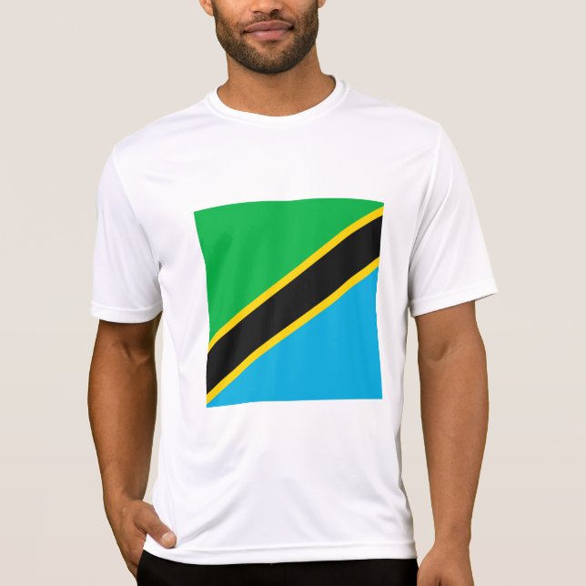 Tanzania flag T-Shirt (Front)