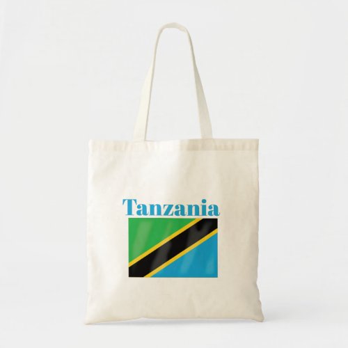 Tanzania Flag  Tote Bag