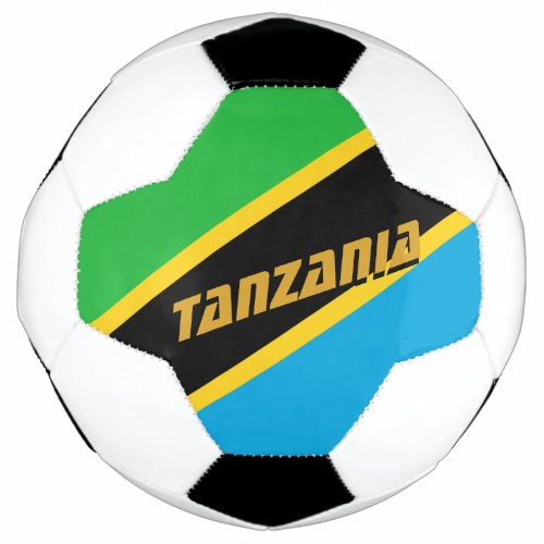 Tanzania Football  Tanzanian Flag  Sport Soccer Ball