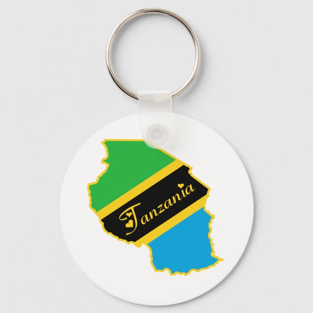 Tanzania Keychain (Front)