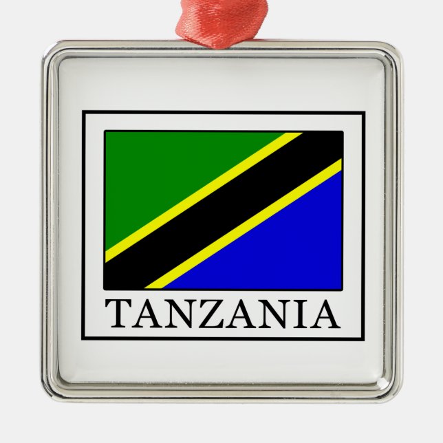Tanzania Metal Ornament (Front)
