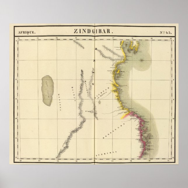 Tanzania, Mozambique 43 Poster (Front)