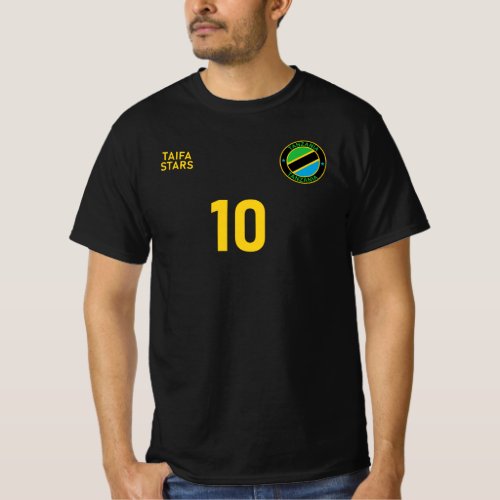 Tanzania National Football Team Soccer Retro Kit T_Shirt