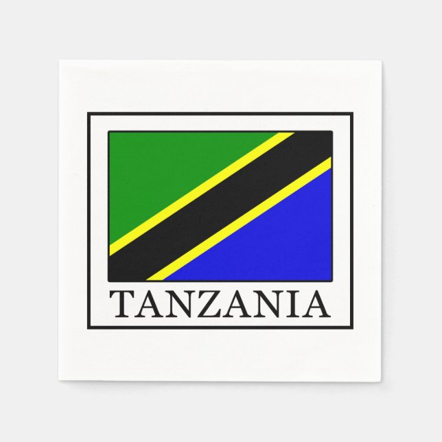 Tanzania Paper Napkins (Front)