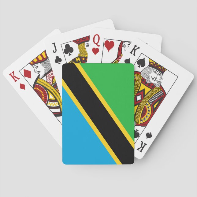 Tanzania Poker Cards (Back)
