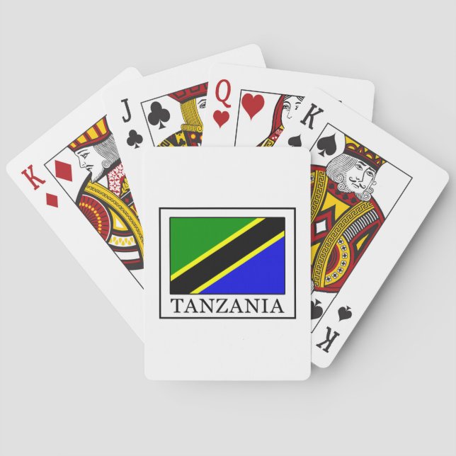 Tanzania Poker Cards (Back)
