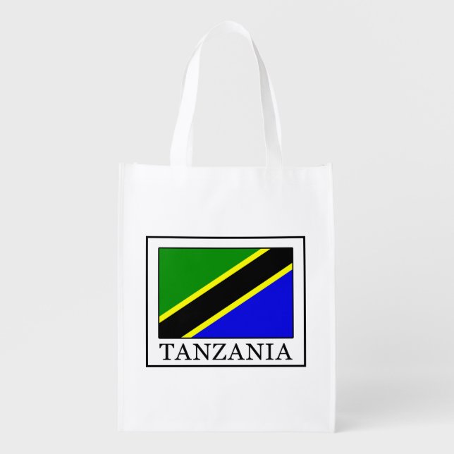 Tanzania Reusable Grocery Bag (Front)