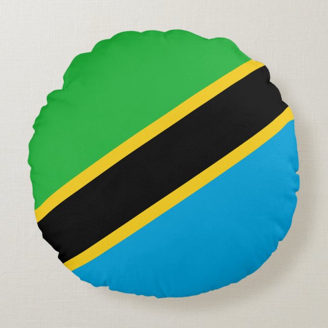 Tanzania Round Pillow (Front)