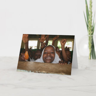 Tanzania School Children Card