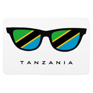 Tanzania Shades custom text & color magnet