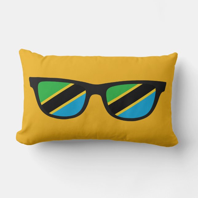 Tanzania Shades custom throw pillows (Front)