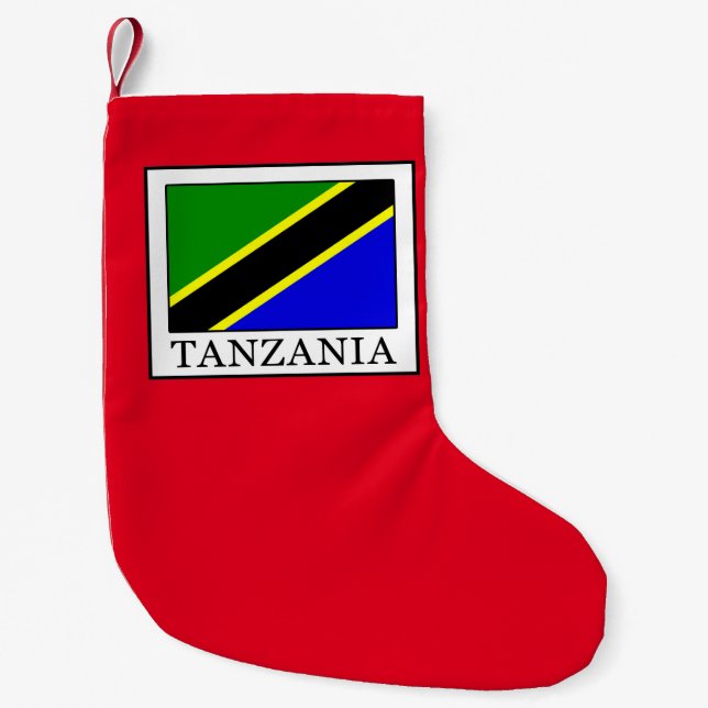 Tanzania Small Christmas Stocking (Front)