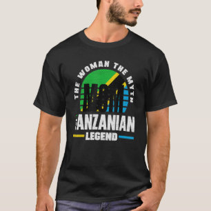 Tanzania Tanzanian Tanzania Flag Mother T-Shirt