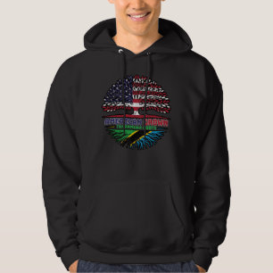 Tanzania Tanzanian US American USA United States Hoodie