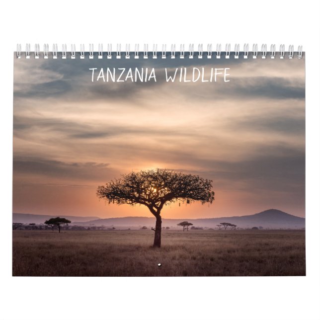 Tanzania Wildlife Calendar (Cover)