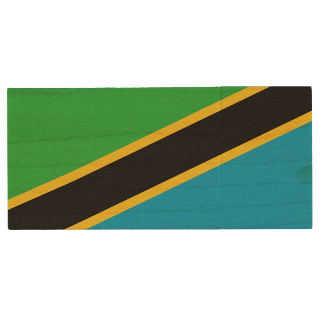 Tanzania Wood Flash Drive (Front)