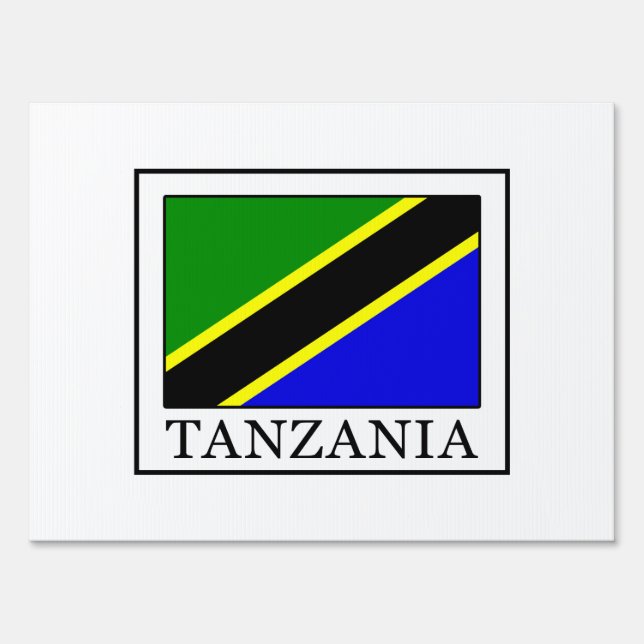 Tanzania Yard Sign (Front)