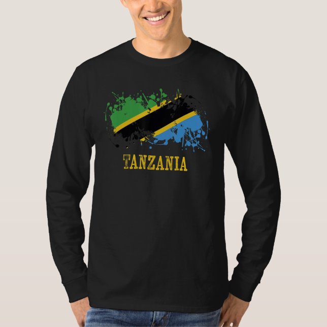 Tanzanian enthusiasts for Tanzania and Tanzania T-Shirt (Front)