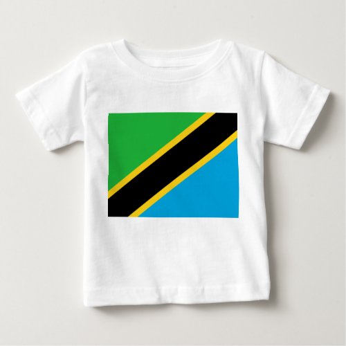 Tanzanian Flag Baby T_Shirt