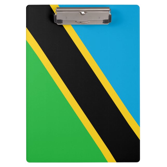 Tanzanian Flag Clipboard (Front)
