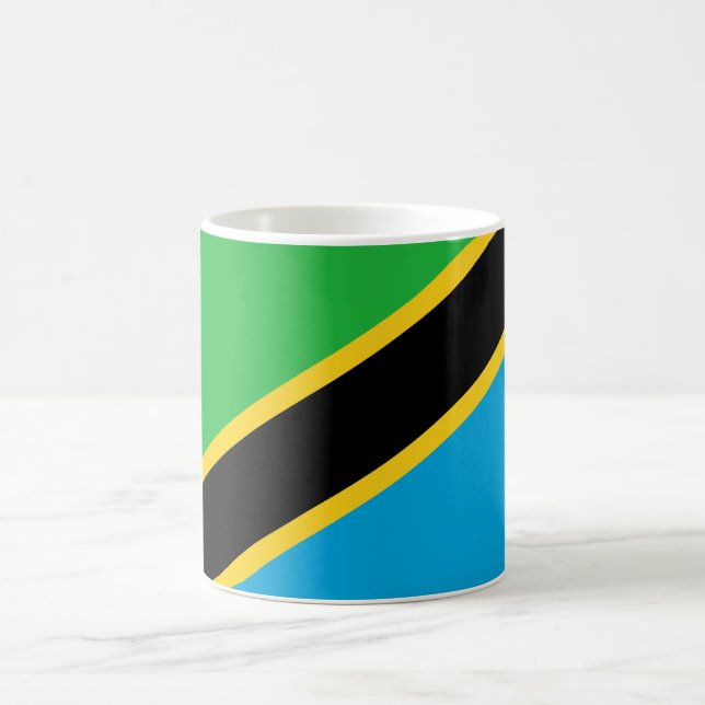 Tanzanian Flag Coffee Mug (Center)