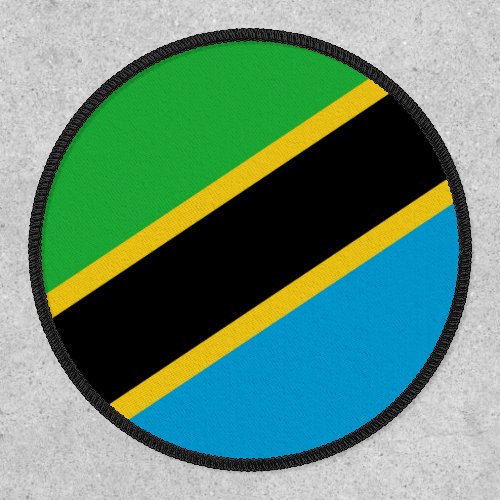 Tanzanian Flag Flag of Tanzania Patch