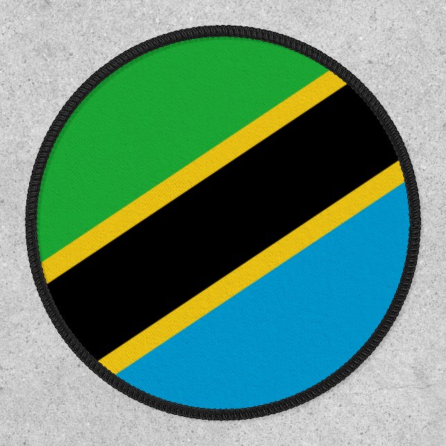 Tanzanian Flag, Flag of Tanzania Patch (Front)