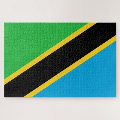 Tanzanian Flag Jigsaw Puzzle